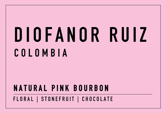 Diofanor Ruiz | Natural Pink Bourbon