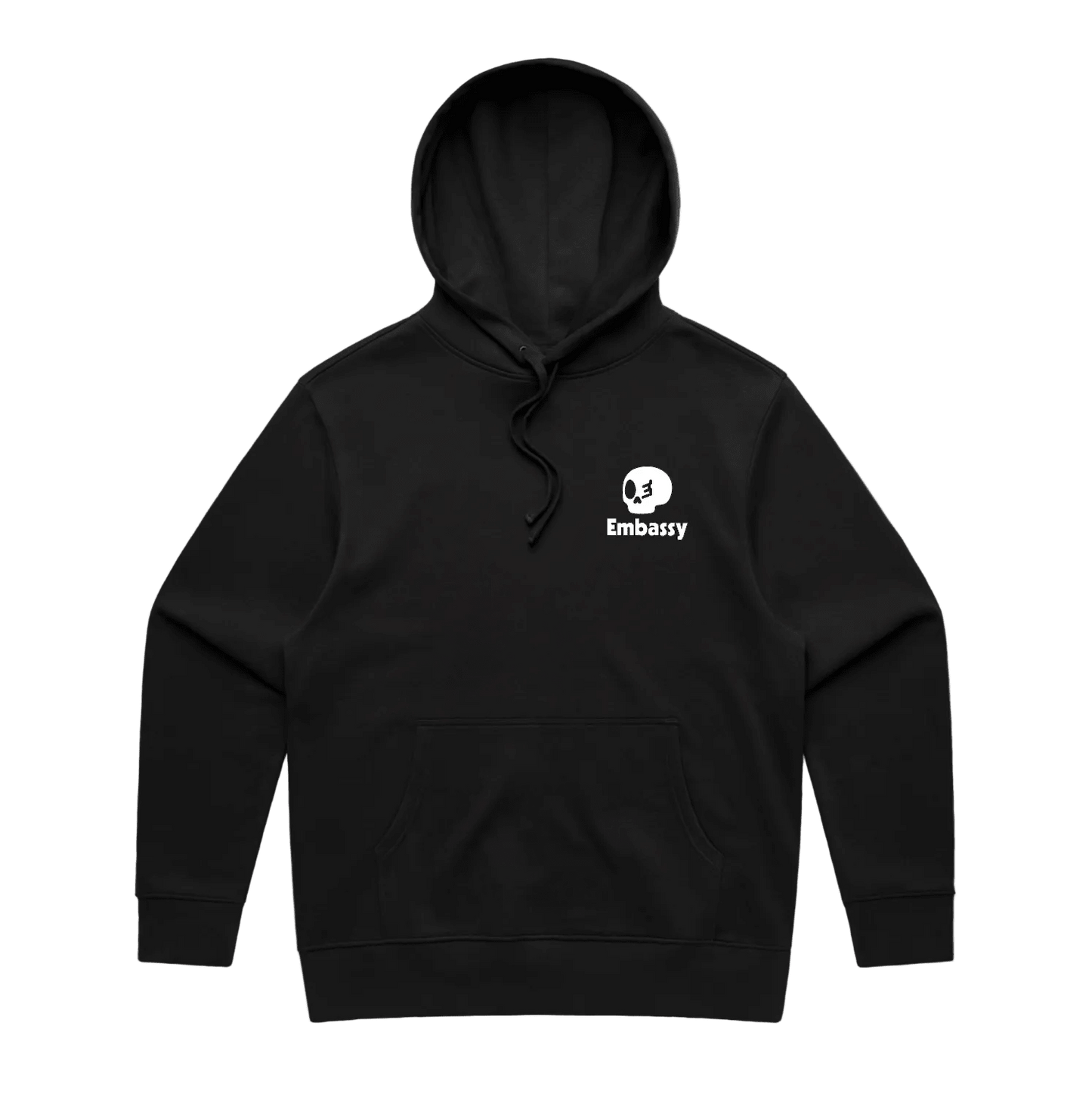 CE03 Skeleton Hoodie | White - Coffee Embassy