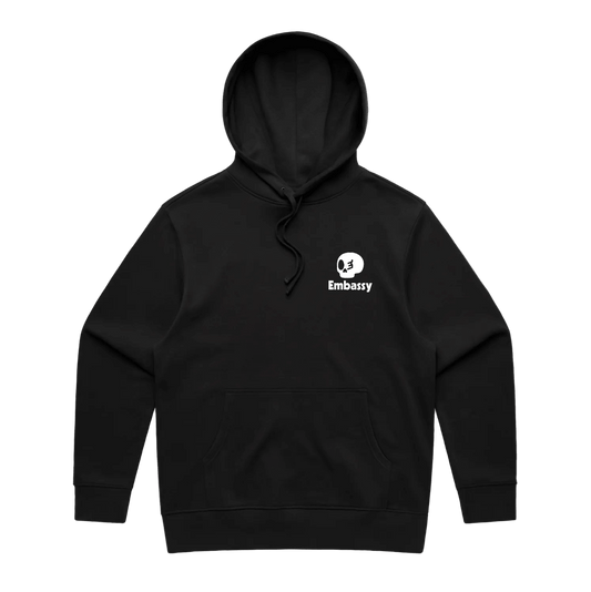 CE03 Skeleton Hoodie | White - Coffee Embassy