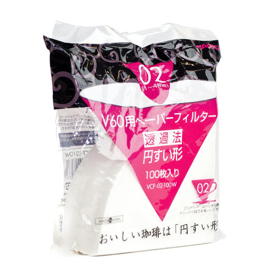 Hario V60 02 Paper Filters - 100 pack