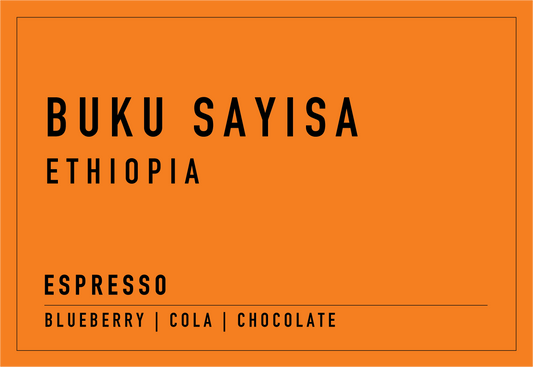 Buku Sayisa | Single Origin Espresso
