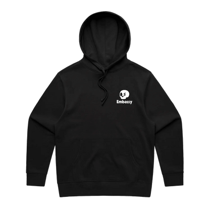 CE03 Skeleton Hoodie | White - Coffee Embassy