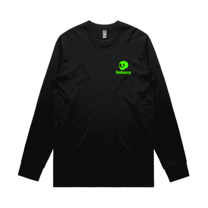 CE03 Skeleton Long Sleeve Tee - Coffee Embassy