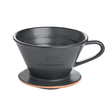 Kalita MINO 185 Sand Black Ceramic Brewer - Coffee Embassy