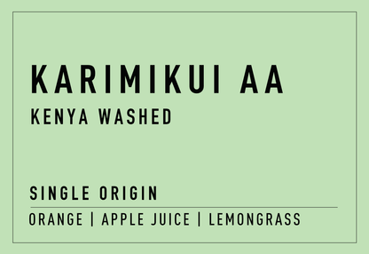 Karimikui AA | Kenya Washed - Coffee Embassy