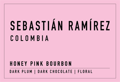 Sebastián Ramírez | Honey Pink Bourbon - Coffee Embassy