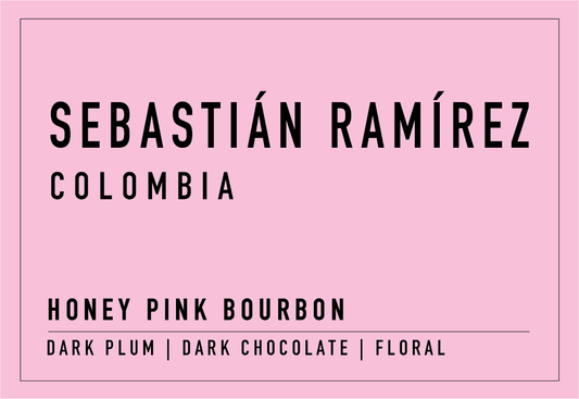 Sebastián Ramírez | Honey Pink Bourbon - Coffee Embassy
