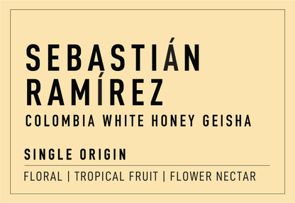 Sebastián Ramírez | White Honey Geisha - Coffee Embassy
