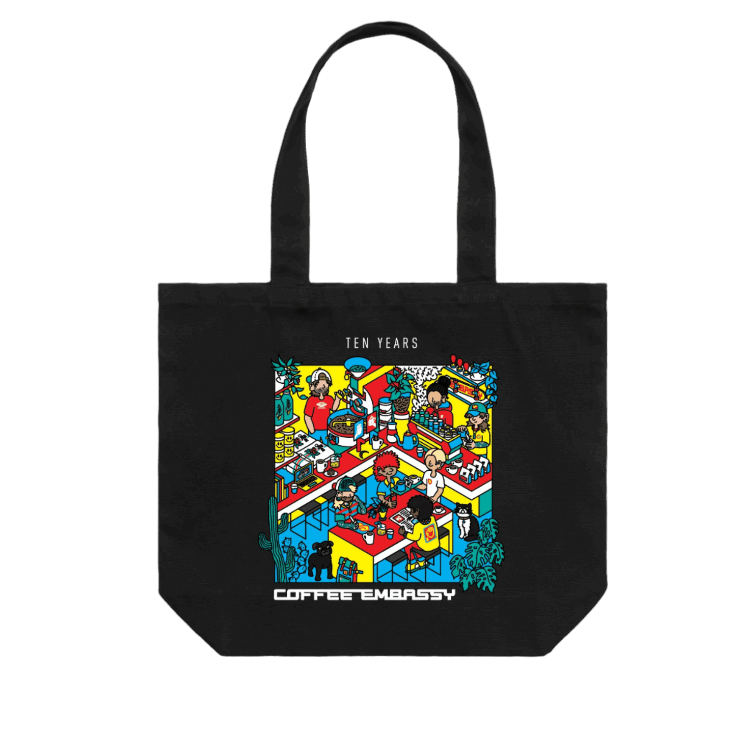 Ten Years of Coffee Embassy Tote - Coffee Embassy