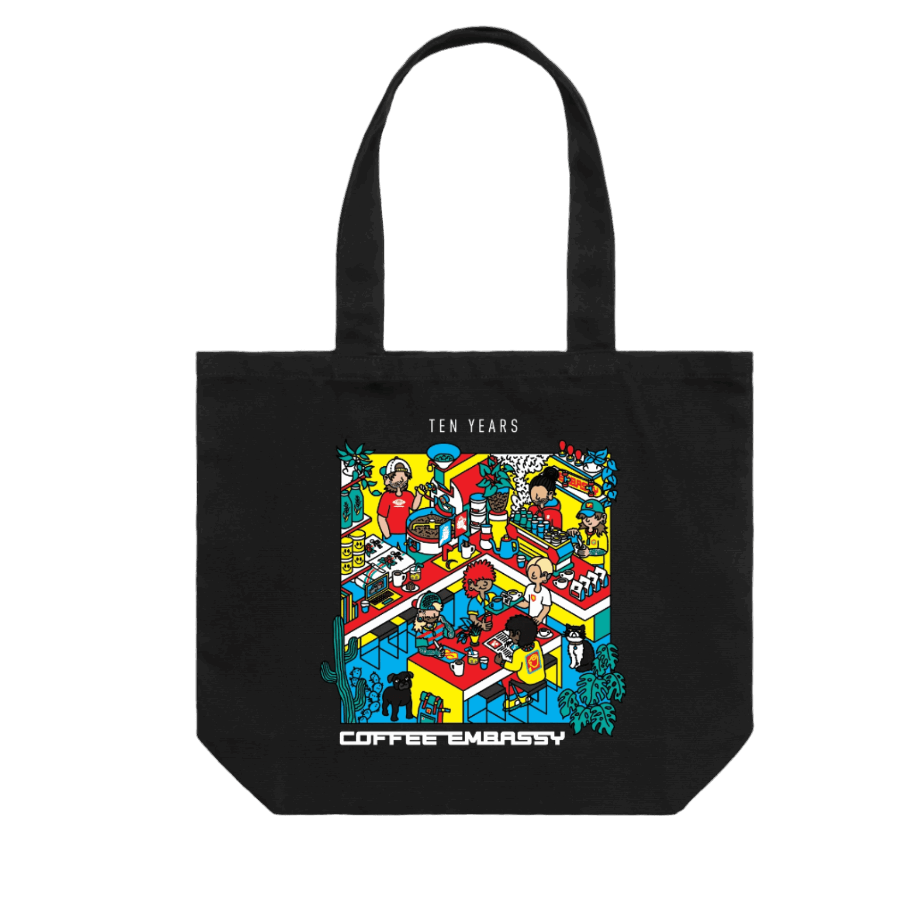 Ten Years of Coffee Embassy Tote - Coffee Embassy